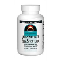 소스내츄럴 고농축 베타시토스테롤 BetaSitosterol 375mg 캄페스테롤 120정, 1개