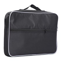 QDY 거문고 하프 케이스 현악기 액세서리 거문고 하프 보관 가방 Mbira Box, 41cmx30cmx7cm, 옥스포드 천, 검은색