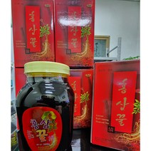 작은행복 홍삼꿀청 2400g (홍삼청 홍삼엑기스 벌꿀, 디웰푸드홍삼꿀청2400g, 1개