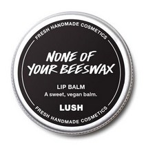 LUSH 영국 러쉬 립밤 논 오브 유어 비즈왁스12g