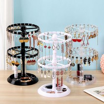 only 예은by디자인 / 회전식 디스플레이 / 귀걸이 정리함 악세사리 보관함 진열대 보석함 정리대