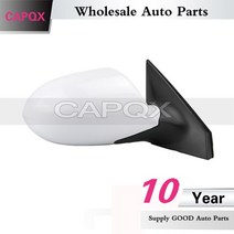 CAPQX 기아 스포티지 R 2011 자동 외부 백미러 어셈블리 사이드 3 핀 5 7, 02 3pin white right, 1개