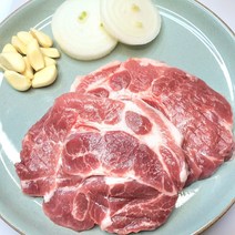 생목살 무항생제 한돈 소백산 쑥돈 목삼겹살 캠핑고기 냉동대패목살 500g 1000g (사은품 KF94 마스크 1매 증정), 생목살 1000g, 팬구이용(8~11mm)