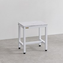 LPM/벨포드 철제 1인용 식탁 벤치의자 1인 테이블 카페 인테리어 의자 벤치 400, 본상품선택, 멀바우