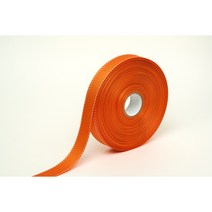 포장 리본 끈 제이제이리본 스티치리본5mm 10mm 15mm 25mm 36컬러 (길이 45M 90M ) 공단리본, 31주황, 25mm(45M)