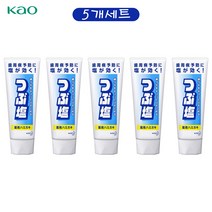 Kao Salt Toothpaste 일본 카오 쯔부시오 솔트 소금 치약 180g 5개 세트