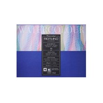 수채화 중목 파브리노 뉴 워터칼라 스케치북 스프링 300g NW11, 135 x 210 mm, 12매