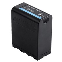 소니 HDR-FX1 HDR-FX7 HDR-FX1000 DCR-VX2100 DSR-PD150 DSR-PD170 FDR-AX1 소니 NP-F990 배터리 9600MAh에 대한, 보여진 바와 같이, 하나