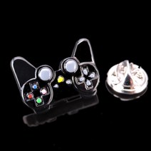 남성 셔츠 핀 커프스 남편 아빠 선물 가성비 핀 단추 새로운 황동 에나멜 스프레이 패션