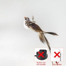 고양이장난감 핸즈프리 새깃털 고양이 지팡이 벨 강력한 흡입 컵 대화 형, Replacement 05 Only