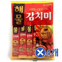 청정원 다용도 해물 감치미 12Px4개 맛좋은 찌개 국물 맛좋은/육수우리기/냠냠맛있는/간단레시피/찌개양념/시원한육수/다용도/맛있고/업소용조미료/계란찜육수, 단일 수량