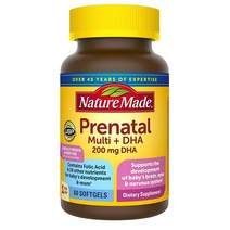 Nature Made 네이처메이드 프리네이탈 멀티비타민 200mg 60소프트젤