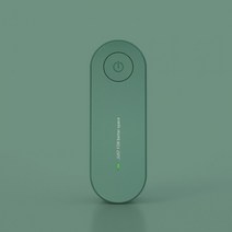 미니 음이온 공기청정기 에어워셔 화장실 방 공기정화기 냄새제거, 그린
