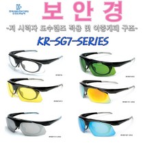 KRC 보안경(저시력자)-이중개폐, 1개입