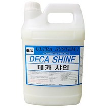 데카샤인 3.75L 건물 공장 바닥 광택제 바닥 수지 광택 왁스 울트라켐