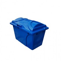 친환경 HDPE 제설자재보관함 제설함 모래함 제설모래함 HP형 단문형 120L, 파랑