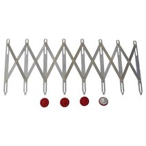 목공 스크라이브 포지셔닝 눈금자 8 헤드 텔레스코픽 한계 간격 연장 금속 버튼 로케이터, 01 A