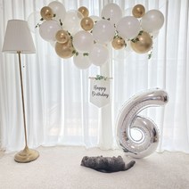 [3시전당일발송]DIY 구름 풍선가랜드세트 /생일파티 홈파티 돌잔치준비 셀프촬영 베이비샤워 백일, 골드