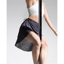힙라인을 완벽커버해주는 숏 폴스커트 POLE2832_네트차콜, 네트브라운, FREE