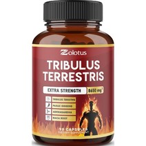 Tribulus Terrestris 8650mg 아쉬와건다 인삼 톱 팔메토 마카 실라짓을 함유한 최고의 효능 에너지 기분 체력 및 성능 향상을 위한 보충 영양제 3개월분, 90 정
