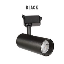 천장 등 LED 트랙 조명 기구 COB 12W 20W 30W 40W 레일 램프 조절 가능한 스포트라이트 가게 쇼룸 의류 매장 220V, [01] Black body, [12] Cold white 40W, [02] 4 PCS