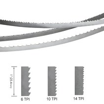 밴드쏘 각도 절단기 목공 공구TASP 1425mm Bandsaw Blade 1425x6.35x0.35mm Draper BS250 용 Delta BS190/2, 03 TPI 14