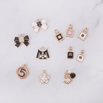 짱패브릭 메탈 명품스타일 팬던트 참장식, 원형5