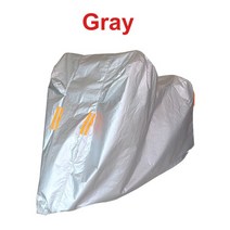 바이크커버 2023 S-XL 오토바이 커버 야외 Uv 프로텍터 사계절 방수 자전거 비 모터, 01 1 Pcs gray_01 S