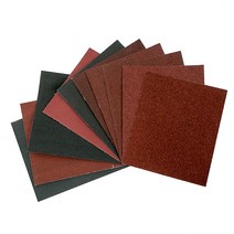 천 사포 10종 세트/목공용 샌드페이퍼 샌딩페이퍼 샌더 샌딩 연마지 목재 DIY 수작업 페퍼 페파 빼빠 헝겊사포 천사포