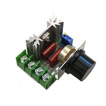 모터속도조절기 스피드컨트롤러 W실리콘 제어 AC 전압 조정기 고전력 모터 속도 조절기 조광기 온도, 01 2000w