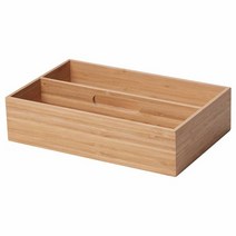 이케아 예테볼 식기도구트레이 대나무 깊이28cm 폭18cm 높이7cm