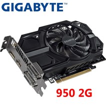 지포스 Geforce gigabyte gtx 950 2gb 비디오 카드 nvidia vga 카드용 128bit gddr5 그래픽카드 geforce gtx950 hdmi 750, 없음