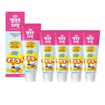 뽀로로 치약 90g 혼합과일향, 5개