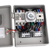 서준전기 SJB-M30C 타임 스위치 3상모터용 타이머 콘센트 대용량 M/C접점