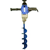 항타기 굴착기 땅파는 기계 더블 드릴 농업용 구굴기, 기계 + 40mm 직경 토양 드릴