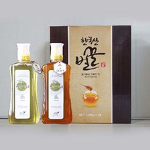 에덴양봉원_튜브 선물세트2호 2kg (아카시아 1kg + 밤나무꿀 1kg), 단품, 단품