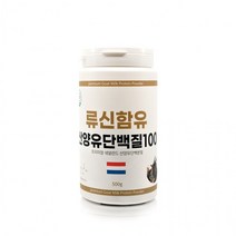 네덜란드산 류신함유 산양유 단백질100 500g 파바빈 분말 프로틴 파우더 초유 프로틴 분말 단백질, 단품