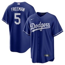 [해외] 나이키 저지 유니폼 MLB 프레디 프리먼 LA 다저스 얼터네이트 플레이어 저지 로얄 894959