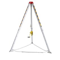 삼각 구조대 맨홀 소방 인명구조용 공사장 동굴 삼각대, 12V/24V 전기 구조 삼각대