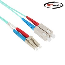 넷메이트 NM-LS415MZ 10G 광점퍼코드 LC-SC-2C-멀티모드 15m
