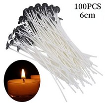 양초 캔들 심지나무 양초 코어 기본 심지 콩 오일 수제 액세서리 DIY 아로마 테라피 만들기 키트 용품 20, 11 6cm