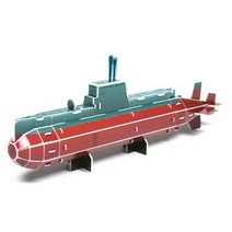 이노플리아 잠수함 3D 뜯어만들기31P, One color | One Size