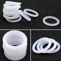 고무 실리콘 오링 O 링 패킹 바킹 개스킷 가스켓 식품 등급 화이트 고온 와셔 5 개 CS 4mm x OD 15-80mm-35 -200 방수, [46] 80mm x 4mm, [01] 5pcs