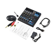 소형 DJ 디지털 8CH 아날로그 사운드 카드 전문 믹서, 2. 노래 라이브 방송 새로운 블루투스