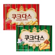 쿠크다스 화이트 중 128g x 2p   커피 중 128g x 2p 세트, 1세트
