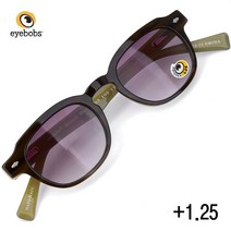 아이밥스 명품 뿔테 돋보기(+1.25) 선글라스 BENCHMARK109-11(45)1.25 / EYEBOBS