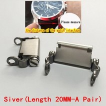 LEATHERMAN-시계 링크 버클 스테인레스 스틸 다기능 도구 야외 스포츠 팔찌 액세서리 남성용 조절 가능, 01 LZMLJK-Siver 20MM