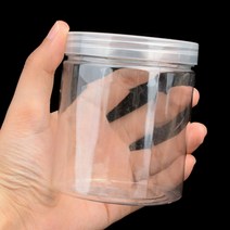 투명 원통형 플라스틱 공병 소분 포장 용기 7-300ml