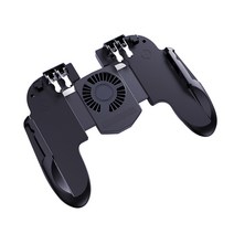 아이패드 갤럭시탭 조이스틱 게임패드 트리거 태블릿 Six finger pubg 17, 배터리가 있는 팬, 협력사