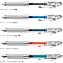 Pentel 에너겔 인프리 BLN75TL 0.5mm 리필 가능, BLN75TL-CA블루블랙